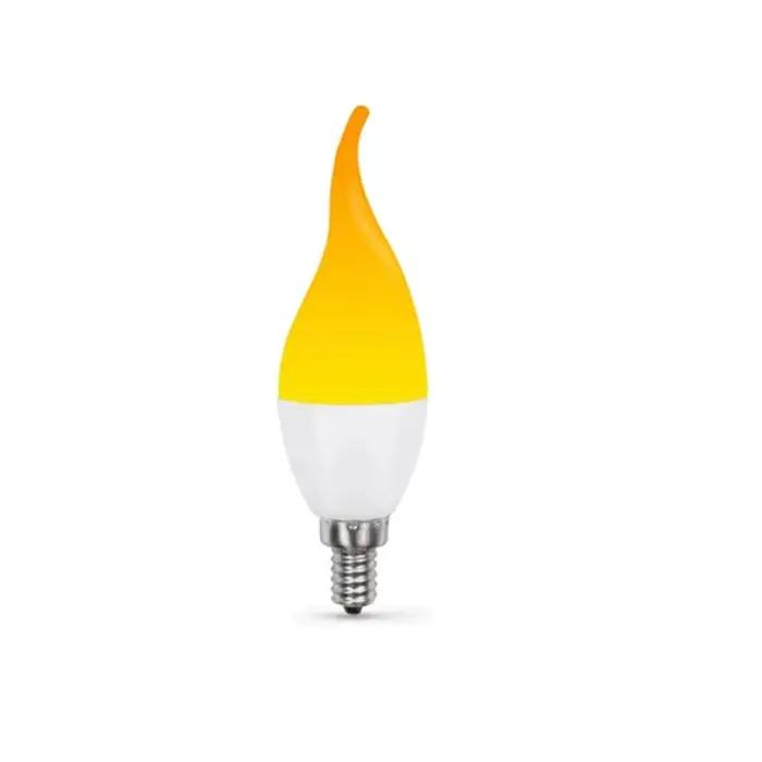 Ampoule décorative à effet de flamme 12W AC110V 220V LED lumière