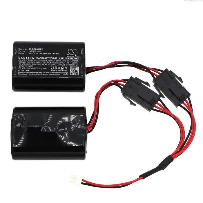 Batterie de système d'alarme 16000mAh pour Visonic MCS-720B