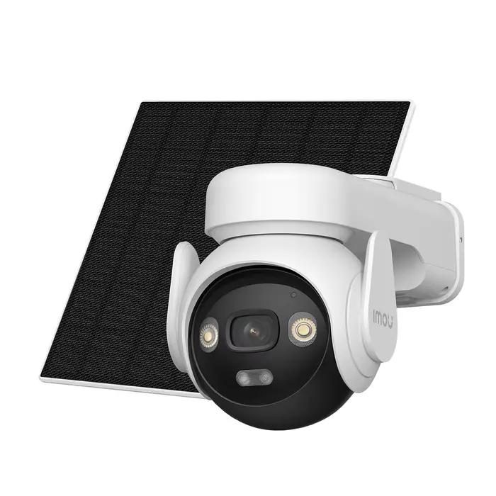 IMOU 2025 AOV PT 5MP 4G Sim Caméra solaire 360 ° Caméra de sécurité extérieure PTZ, batterie résea