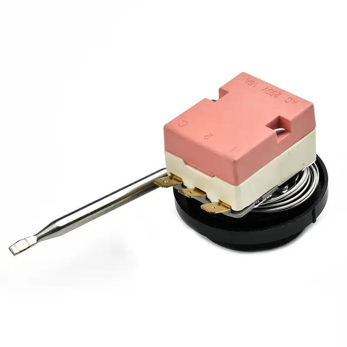 1x radiateur de commutateur de thermostat de ventilateur électrique 0 ℃ ~120 ℃ Accessoires de voiture de mastic de