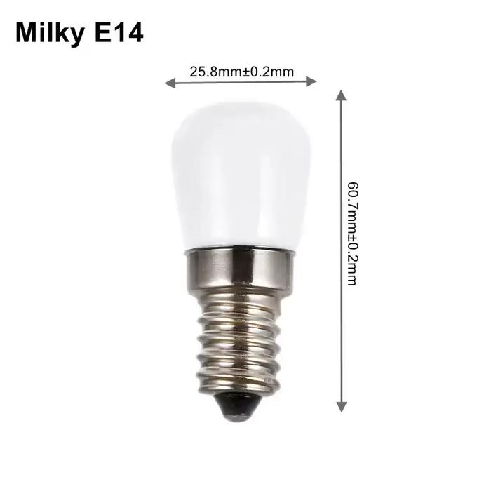 Mini ampoule de réfrigérateur E14 E12 2W DC12V/24V
