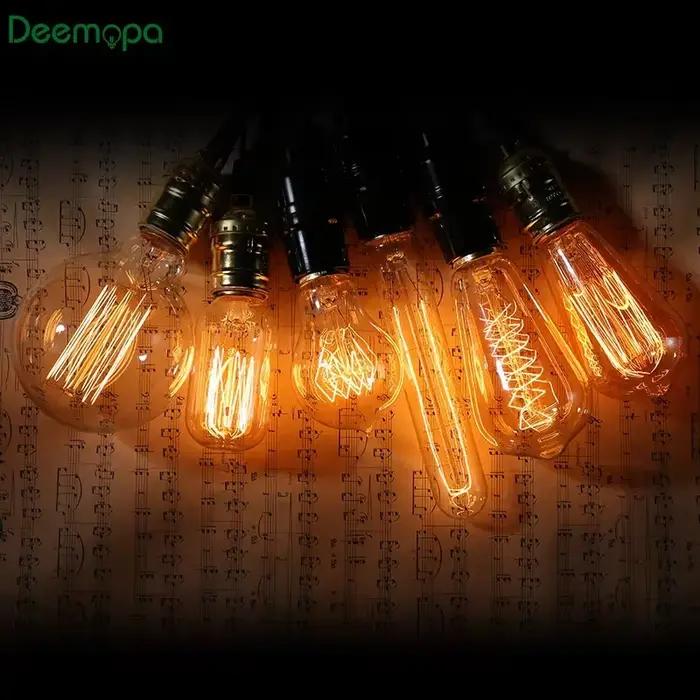 Ampoule Edison rétro E27 40W 220V pour salon chambre loft industriel vintage décoration de maison
