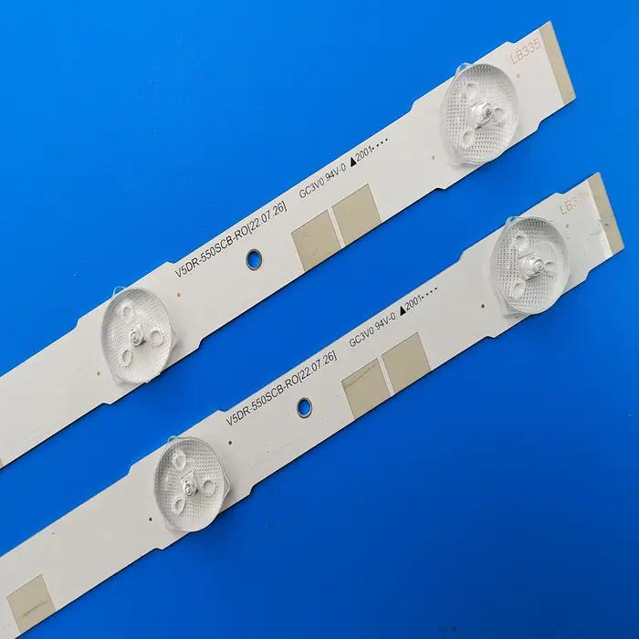 Bande de rétro-éclairage LED pour UE55JU6800 UE55JU6800K UE55JU6872 UE55JU6870 UE55JU6850 UA55JS7200