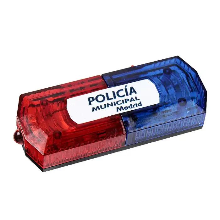 Lumière de Police Multicolore Clignotante avec Fonction de Sécurité et Personnalisation pour Adultes et Enfants Occasions de Sécurité et Loisirs