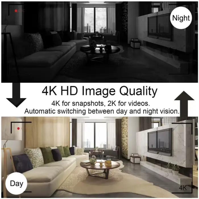 Mini caméra WiFi HD 4K