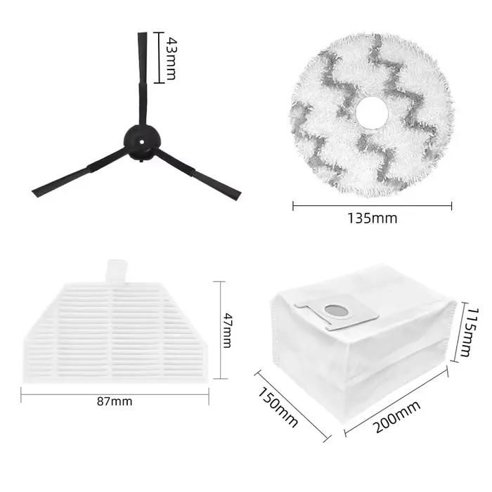 Pièces de rechange pour aspirateur robot XiaoMi RoidMi OligSelf-Books, filtre Hepa, brosse principal