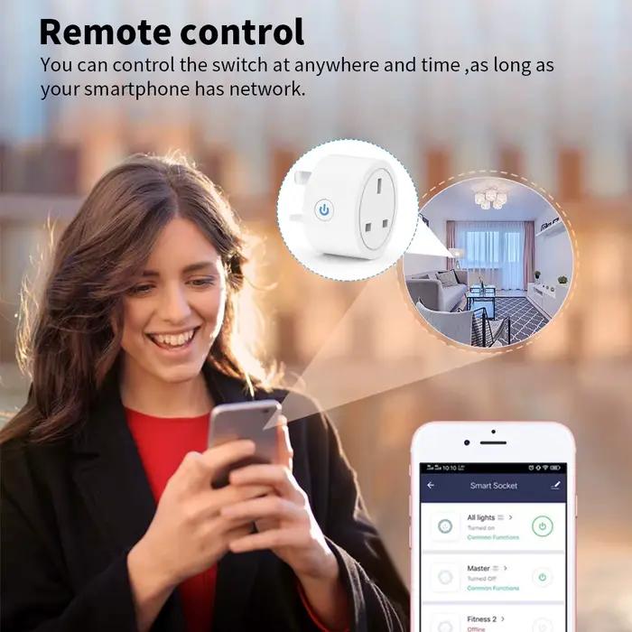 Prise intelligente HomeKit UK 110V/220V