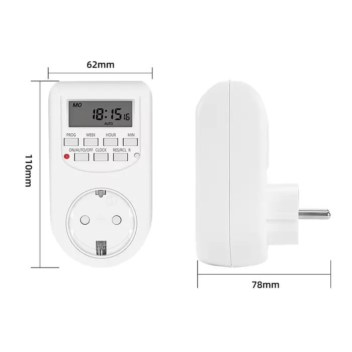 Minuterie numérique électronique 12/24 heures