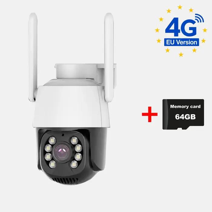 WIFI 4G caméra IP extérieure sécurité à domicile suivi automatique