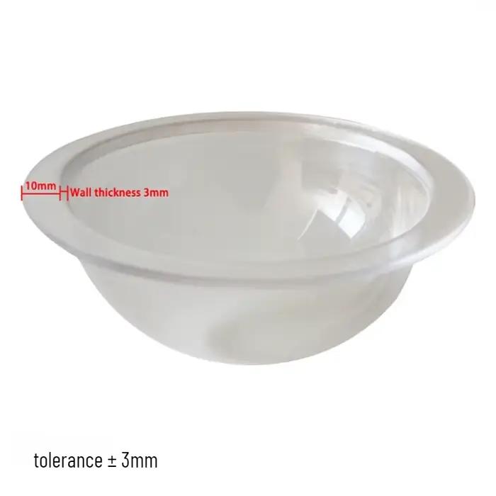 Couvercle de dôme Transparent en acrylique pour caméra de vidéosurveillance intérieure/extérieure hémisphère