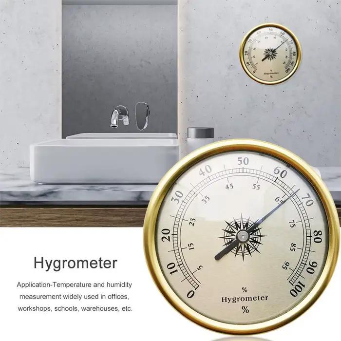 Thermomètre et hygromètre murale haute précision pour contrôle de l'humidité et de la température dans les salles d'école, ateliers et bureaux