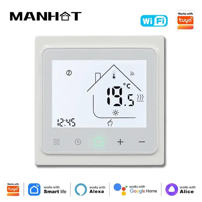 Thermostat WiFi intelligent pour chauffage électrique/eau/chaudière à gaz
