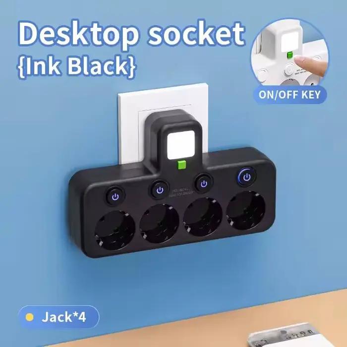 Prise ue 3/4/5 prise ca multiprise prise murale filtre réseau universel USB Cherger interrupteur sép