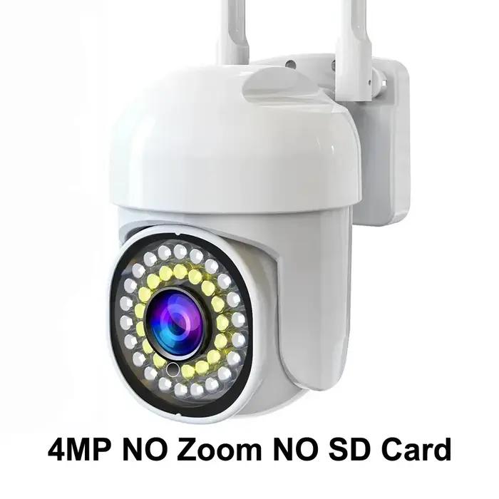 Yoosee 4K 8MP trois objectifs double écrans 10X Zoom optique extérieur étanche suivi automatique couleur Vision nocturne caméras de Surveillance