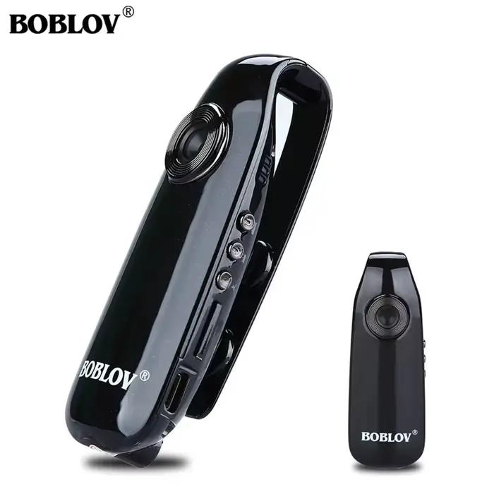 BOBLOV Mini caméra 1080P Full HD caméra de Police enregistreur vidéo numérique Dashcam Body Cam H.26