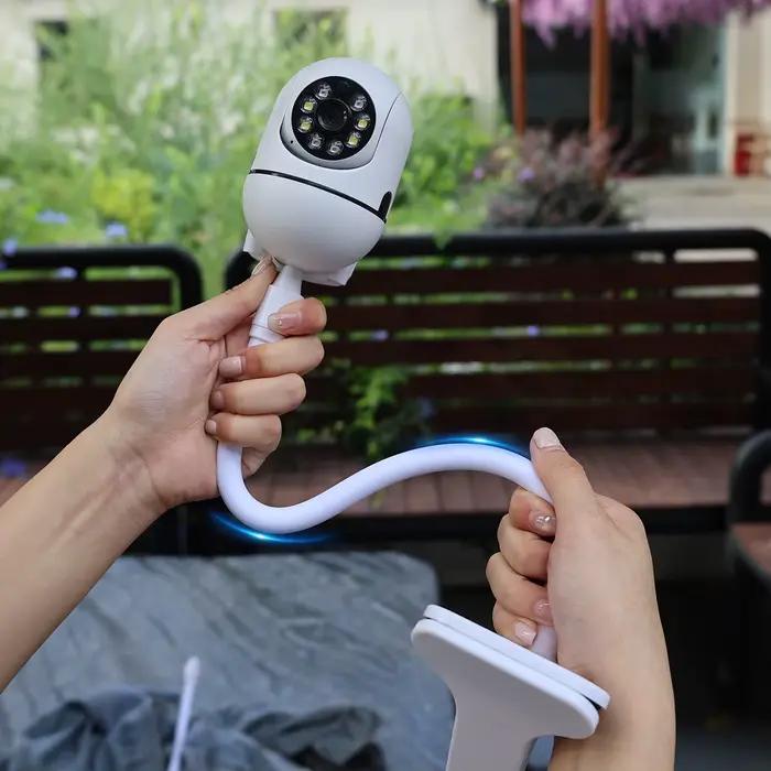 Support de caméra flexible et pliable pour moniteur de bébé et webcam à clipser facilement pour une maison sécurisée et moderne