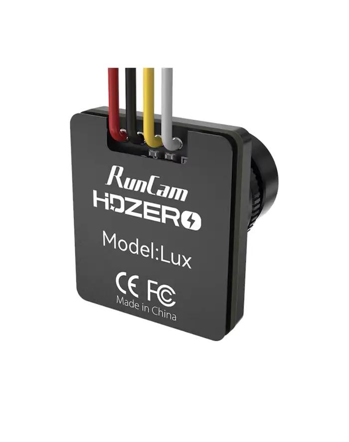 Caméra RunCam HDZero Lux pour Tiny Whoops et Micro Drones Occasions de Vol Rapide Intérieur et Extérieur Haute Qualité Image Capteur 1/2 Pouce Grande Plage Dynamique