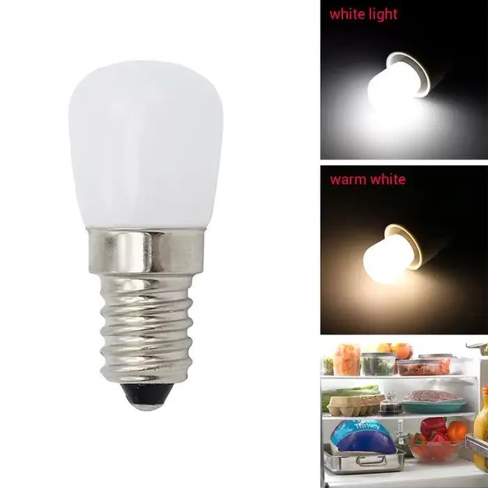 2/4 pièces ampoule LED E12 E14 220V ampoules de réfrigérateur lampe d'affichage