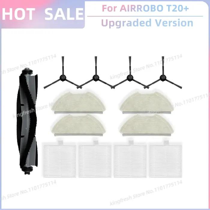 Compatible avec les Pièces de l’Aspirateur AIRROBO T20+ / T25+ / T30+ / L40+ / L50+ / L60+ / FIXR T20 - Rouleau Principa