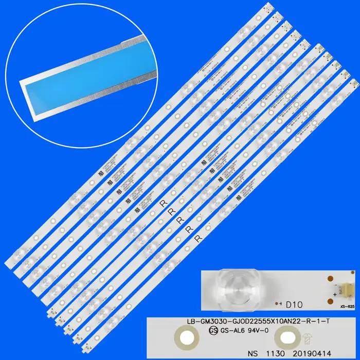 Bande de rétro-éclairage LED pour 55pus7304 55pus6704 55PUS7394 55PUS7504 55PUN6784/61 55PUS6814 LB-