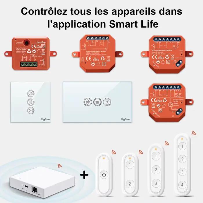 Bouton-poussoir portable sans fil Tuya Smart Life