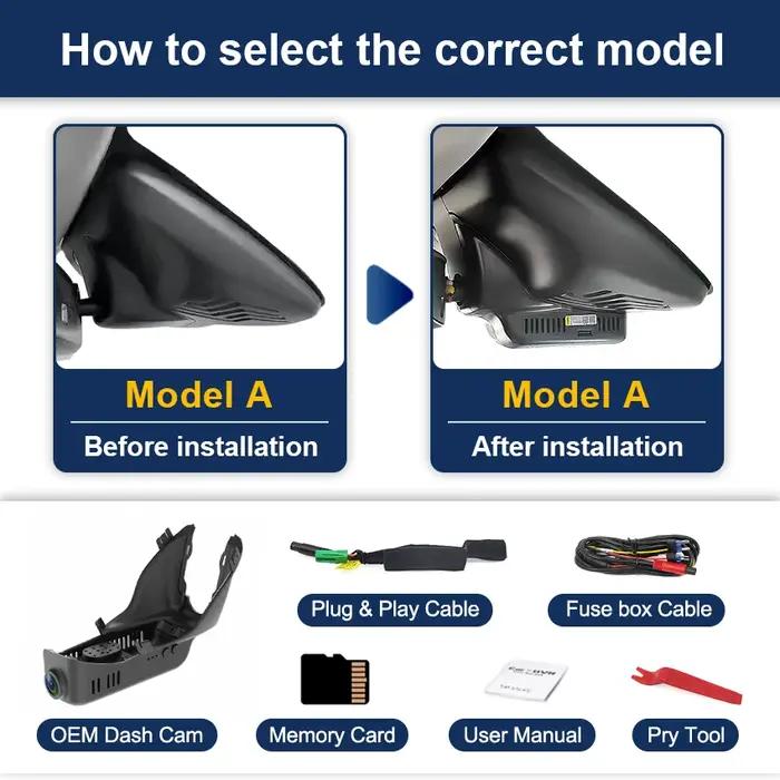 Caméra de tableau de bord pour Volvo XC60 2014 2015 2016 2017