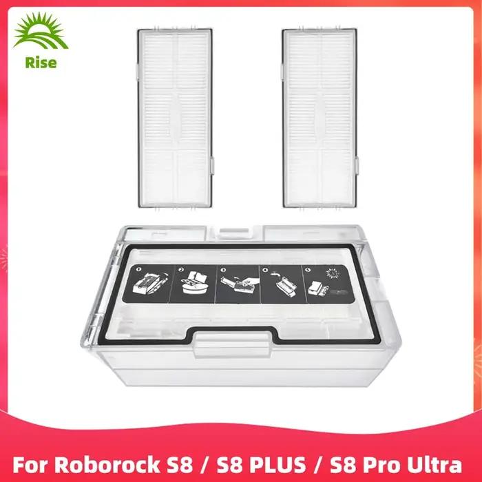 Boîte Collectrice de Poussière pour Aspirateur Robot Compatible Roborock S8 S8 Plus S8 Pro Ultra G20 Pièce Essentielle Maison Propre Occasions Spéciales