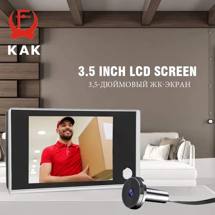 KAK – caméra de porte numérique 3.5 pouces