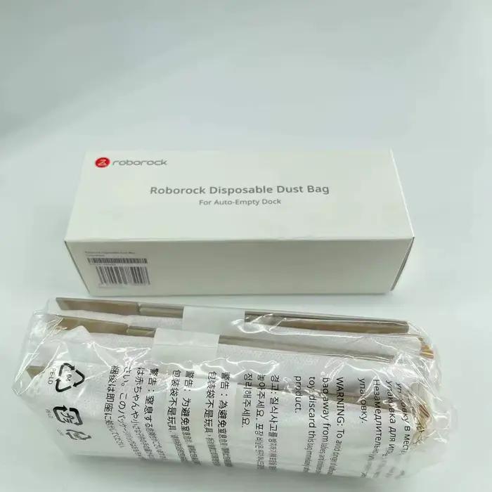 Sac à poussière pour Roborock S7 Auto AfricStation Rock S6, filtre de dépoussiérage, pièces de recha