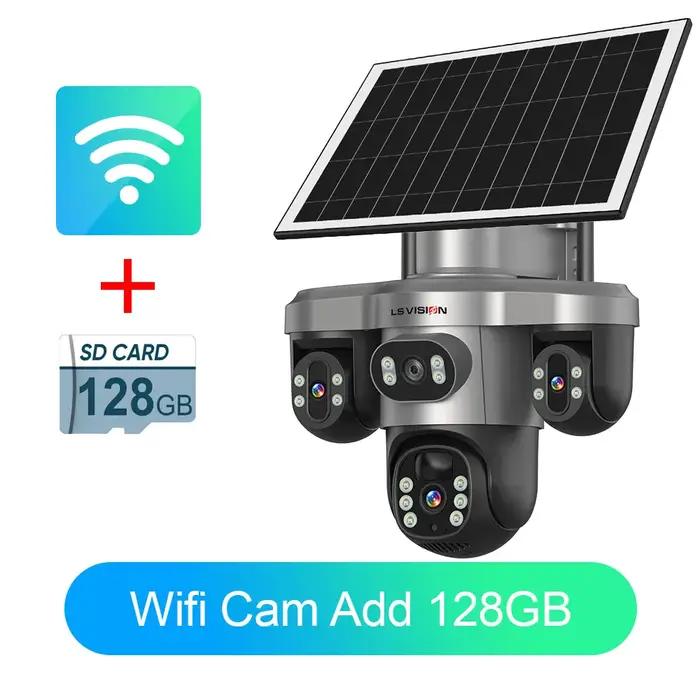 LS VISION – caméra solaire de sécurité extérieure