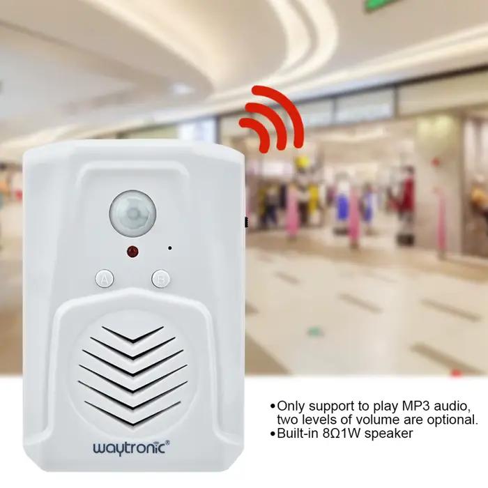Sonnette à induction infrarouge avec capteur de mouvement