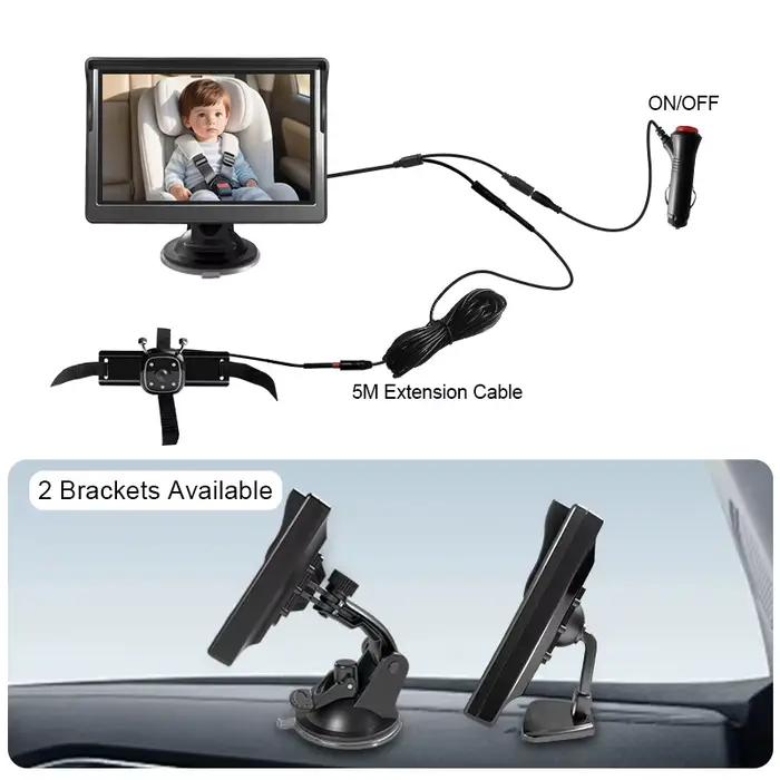 Moniteur pour bébé de voiture