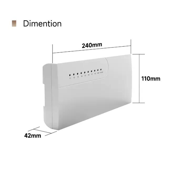 Beok Zone Système de chauffage Thermostat pour sol d'eau et chaudière à gaz