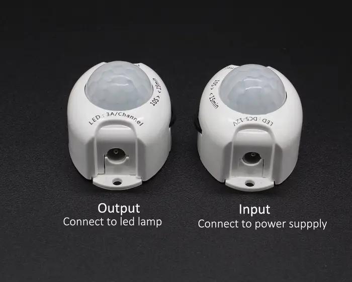 Interrupteur à détecteur de mouvement 5V 12V 24V DC