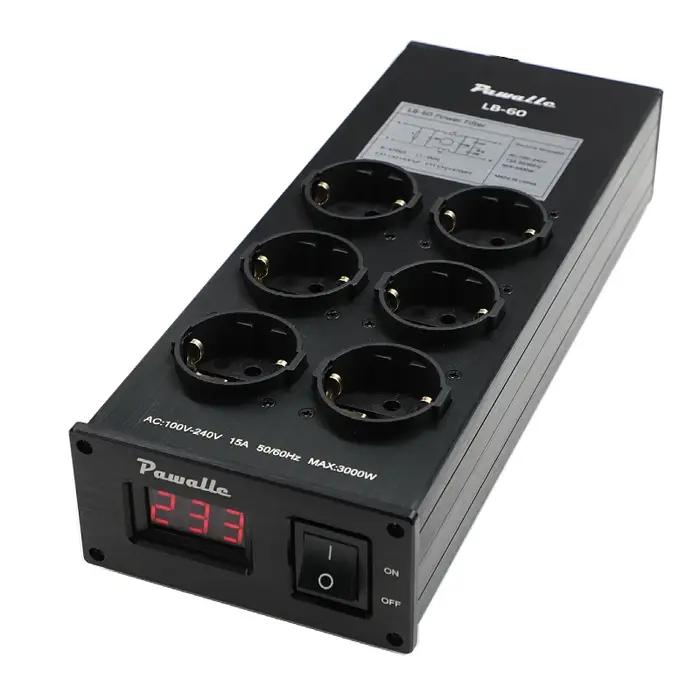 Pawalle LB60 EU filtre d'alimentation protection contre la foudre et prise