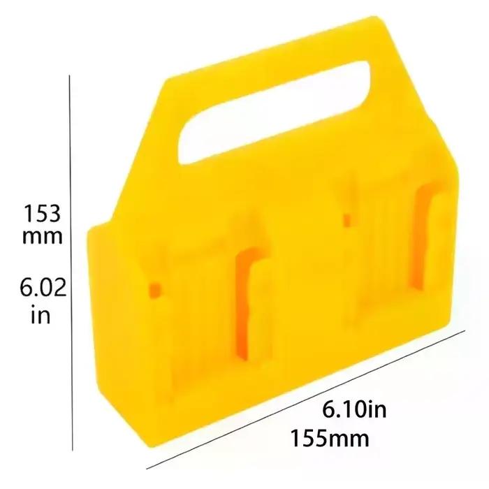 Support de stockage de support de batterie pour batterie Li-ion 14.4-18V DCB203 DCB205, station de batterie murale pour établi
