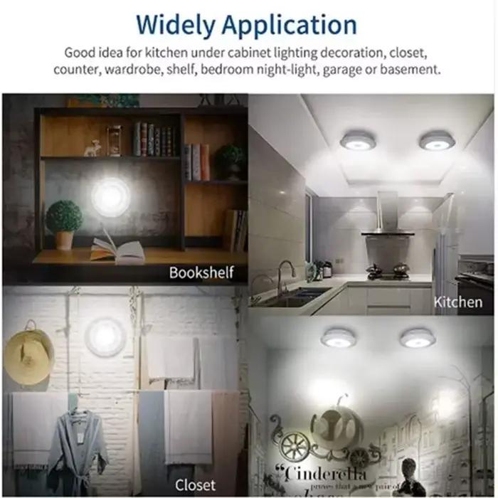 Lumière LED à intensité variable pour sous-meuble