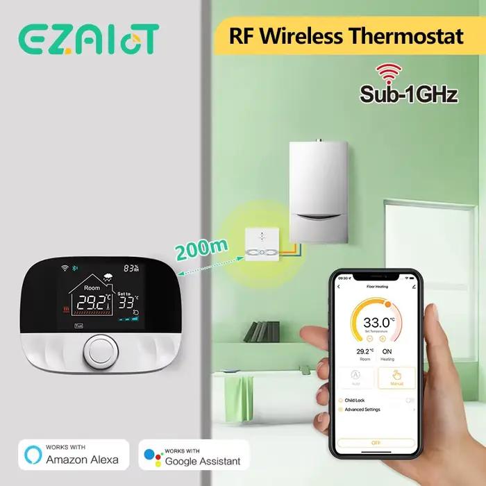 Thermostat sans fil RF433