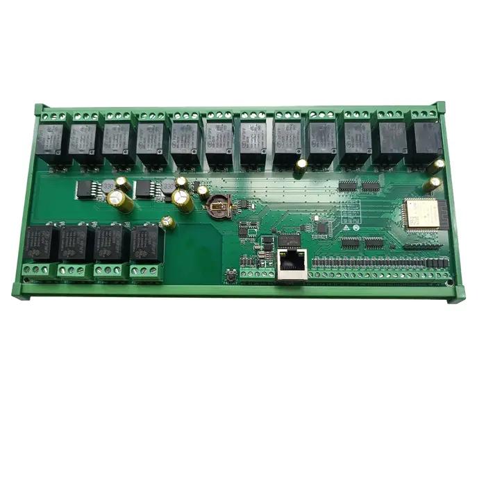 Module de relais Ethernet Wiegand ESP32 Home Assistant MQTT Node Red Loxone Dingtian
