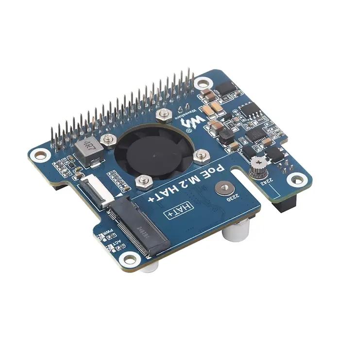 Adaptateur PCIe vers M.2 pour Raspberry Pi 5 avec prise en charge PoE