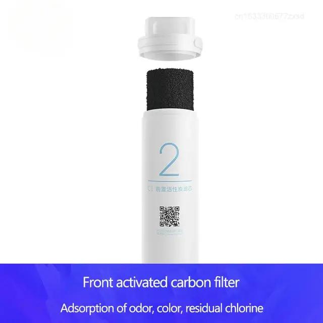 Filtre supporter ficateur d'eau de remplacement pour Yourpin Mi Home en coton PP et charbon actif pour purificateurs d'eau MIJIA occasions quotidiennes et cadeaux