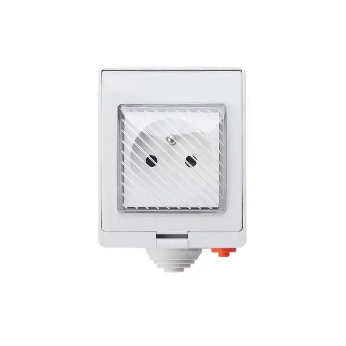 Tuya WIFI prise intelligente extérieure EU FR Itlay 16A 4000W IP55