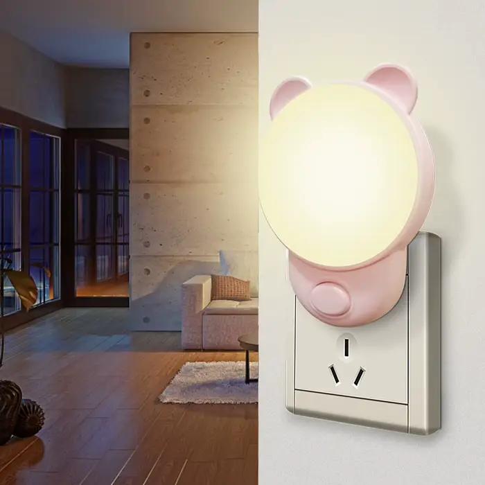 LED enfichable veilleuse LED gradateur bébé soins infirmiers oeil sommeil lumière chambre