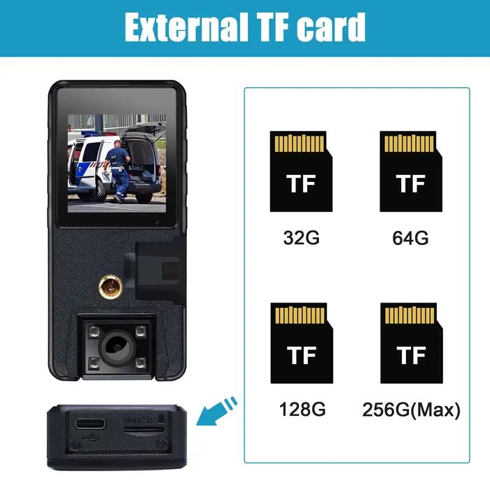 Mini Caméra Vandlion A39 Full 1080P HD avec Batterie 3000mAh pour Vidéos et Photos en Haute Définition Occasions Sportives et Voyages