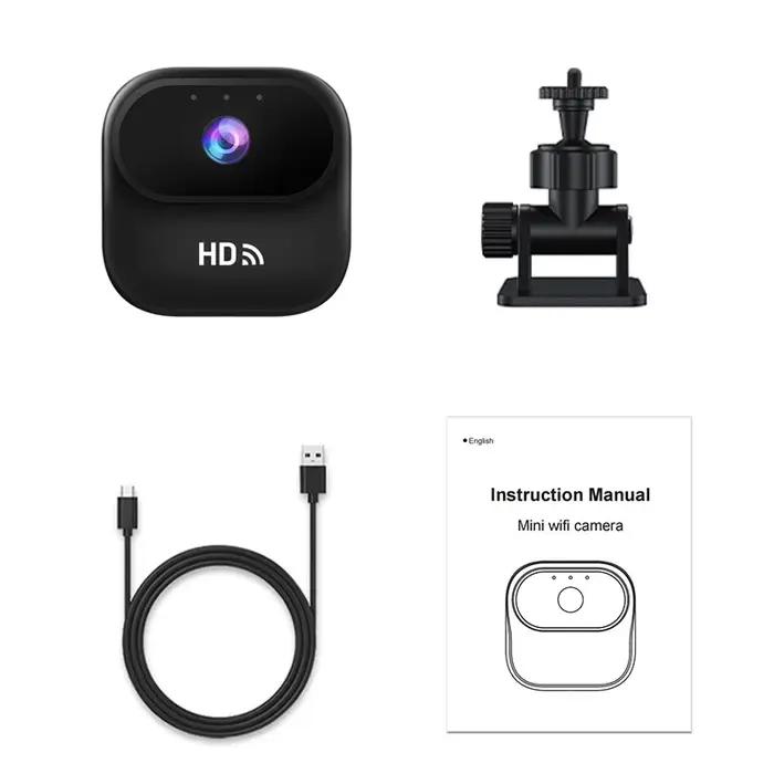 Ourlife A800 Mini caméra 1080P WiFi