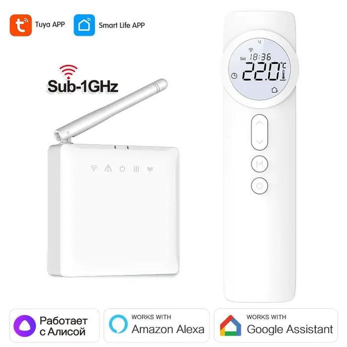 Thermostat numérique WiFi sans fil RF 220V