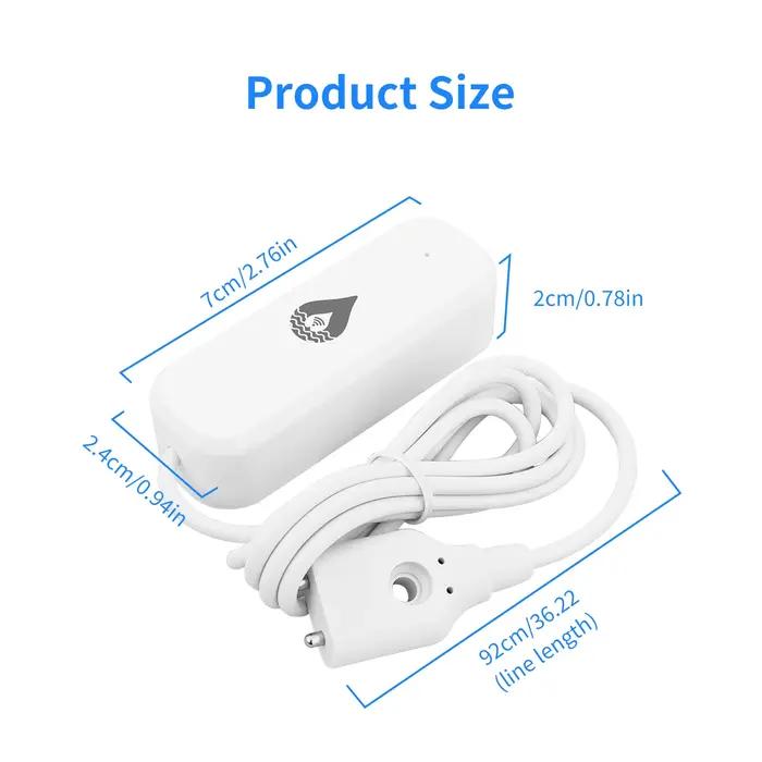 Détecteur de fuite d'eau WiFi/Zigbee sur le sol et les murs