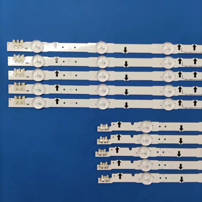 10 pièces x rétro-éclairage LED pour UE40J5100AW UE40H5000AK UE40H6400 UE40J5100 D4GE-400DCA-R1 R2 D