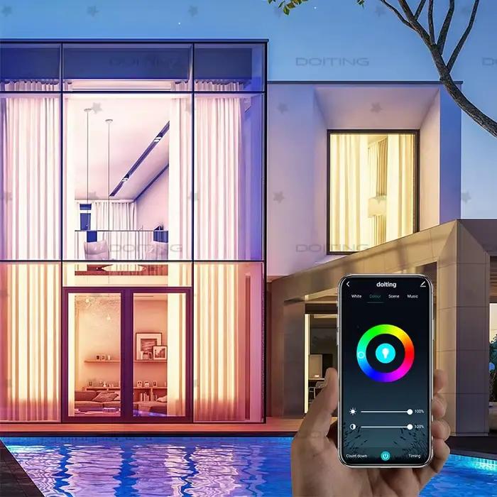 Ampoule intelligente E27 WiFi à intensité variable