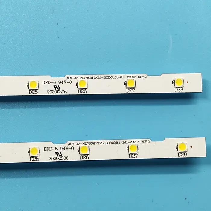 Rétro-éclairage LED pour téléviseur 43 "UE43NU7170U UE43NU7400 UE43NU7100U BN44-00947A UE43NU7120U 2